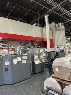 55" Uteco #Onyx 808 GL 140, gearless 8-color CI printing press, 400 MPM, solvent inks, 2011 - Image 4