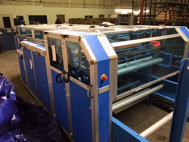 47" Cavalleri #CT14, Sheeter, dual shafted unwind, decurling, 54.1" max roll diameter, 180 CPM, 2020 - Image 9
