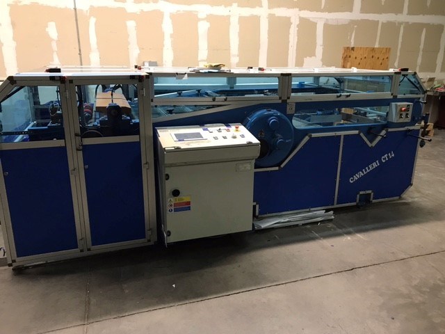 47" Cavalleri #CT14, Sheeter, dual shafted unwind, decurling, 54.1" max roll diameter, 180 CPM, 2020 - Image 10