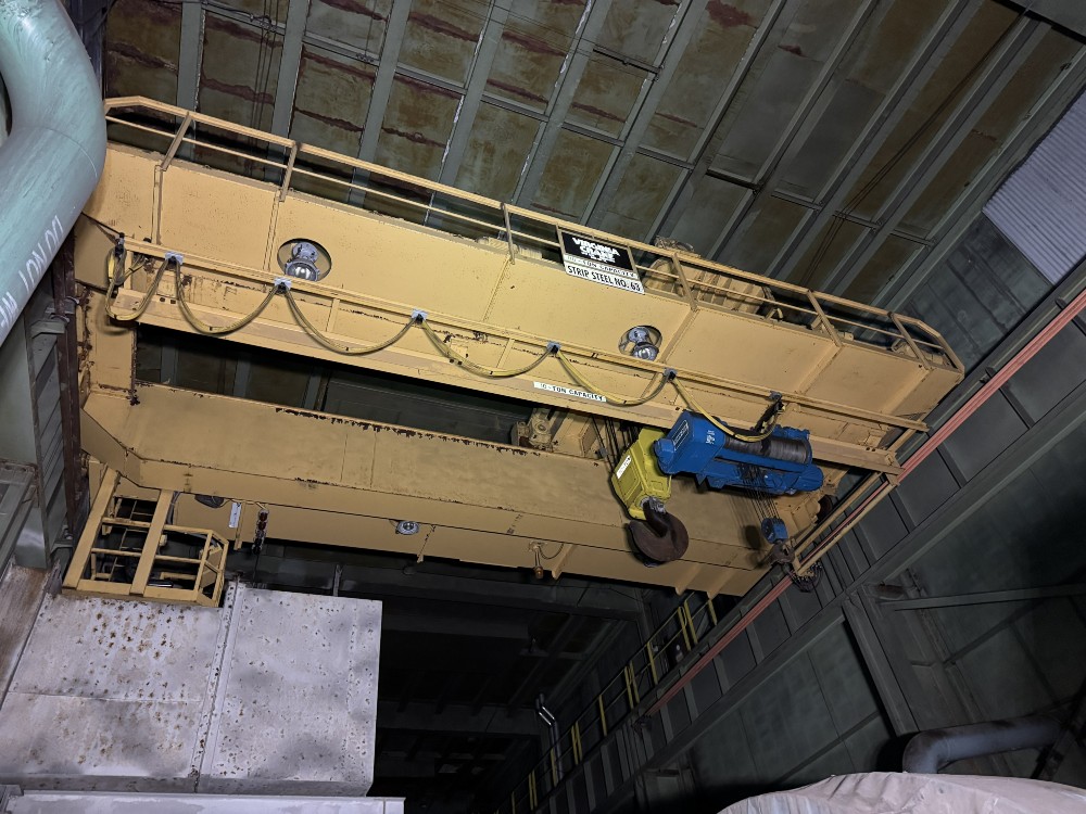 110/10 Ton, Virginia Crane, 37'-11" Span, 30' lift, Class D, 1997 - Image 1