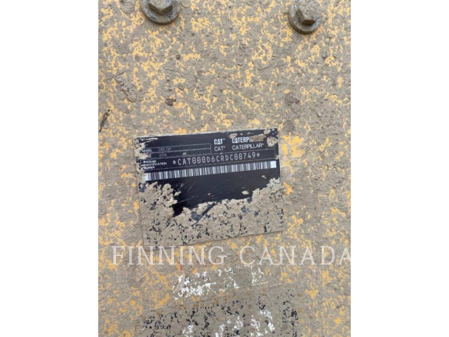 Caterpillar D6-20 LGP, 6348 hours, S/N: RDC00749, 2020 - Image 5