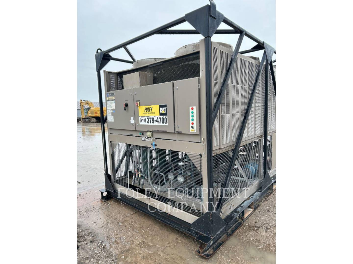 100 Ton York #CHILL100T, Air Cooled Chiller, R-410A, 480 V., 3 Ph., 60 Hz., 2015 - Image 6