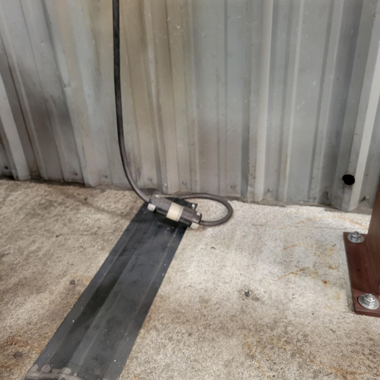 0.157" x 8' Sandfeld Hoan #25/4, Hydraulic Power Squaring Shear, Motorized Back Gauge, 230V, 3 Ph., 1974 - Image 10