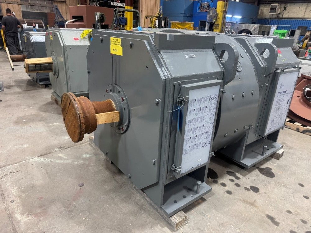 1250 HP 850/1000 RPM General Electric, Frame CD6885, Shunt, TEWAC, 500 VA, 240/120 VF, Ready to go - Image 4