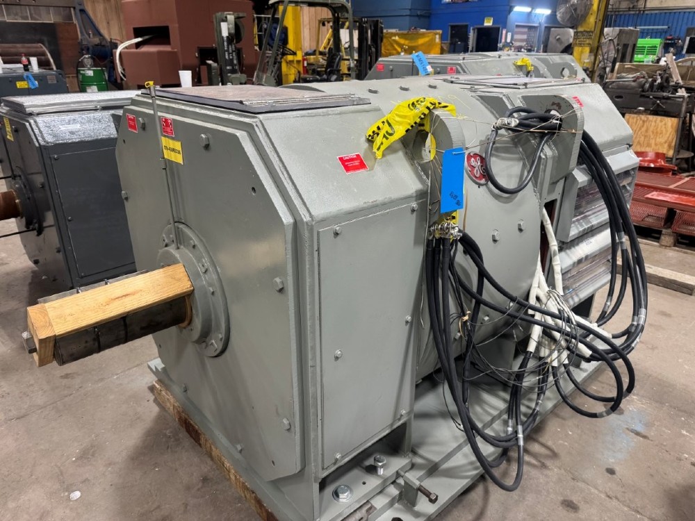 1250 HP 850/1000 RPM General Electric, Frame CD6778, Shunt, SPFG-SV, 500 VA, 300/150 VF, Ready to go - Image 2