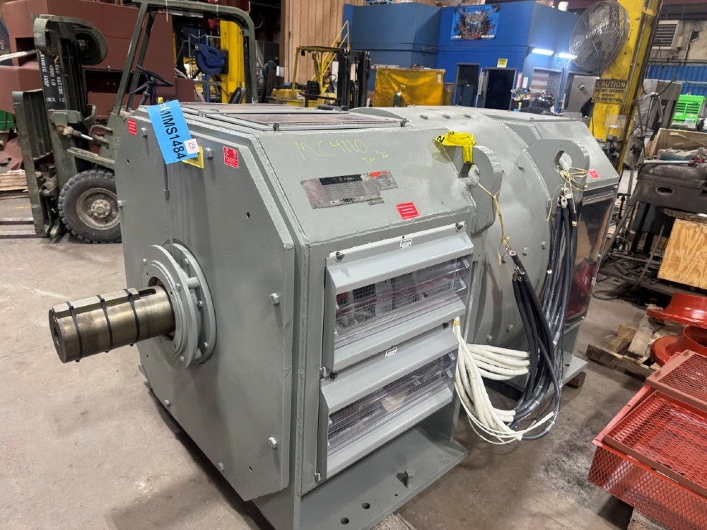 1250 HP 850/1000 RPM General Electric, Frame CD6885, Shunt, SPFG-SV, 500 VA, 240/120 VF, Ready to go - Image 3