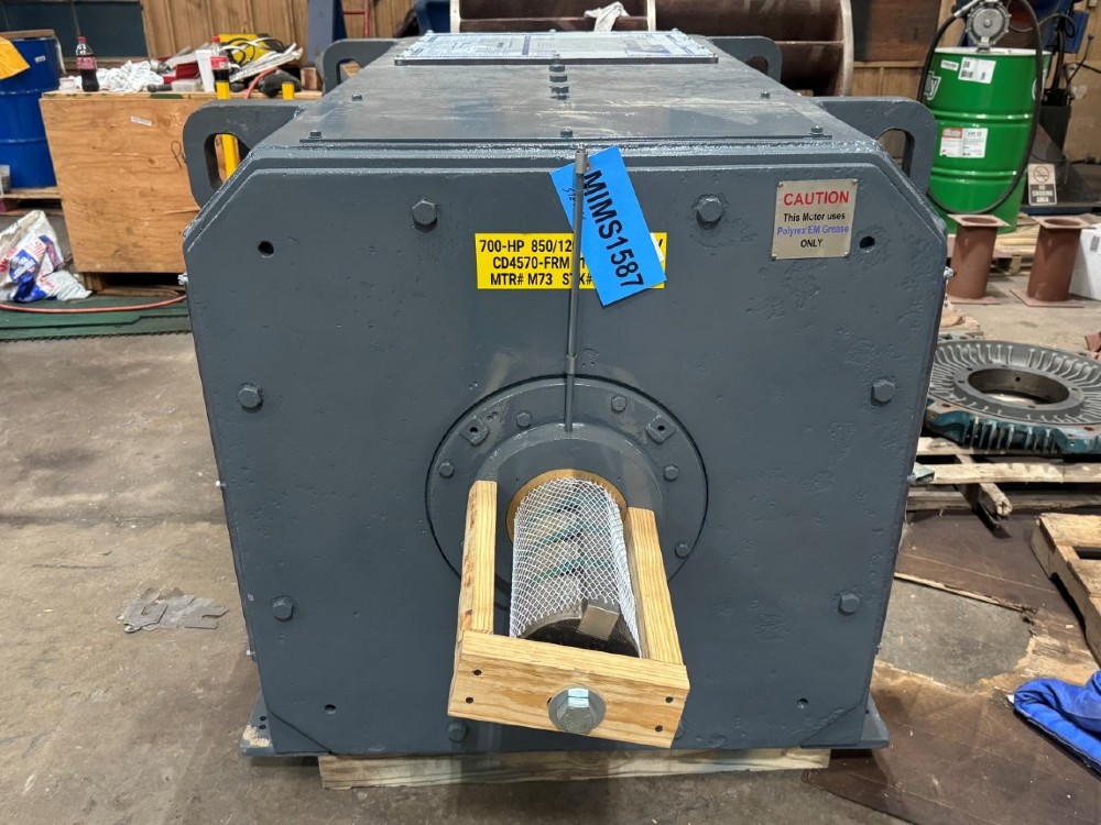 700 HP 850/1000 RPM General Electric, Frame CD4570, Shunt, SPFG-SV, 500 VA, 300/150 VF, Ready to go - Image 5