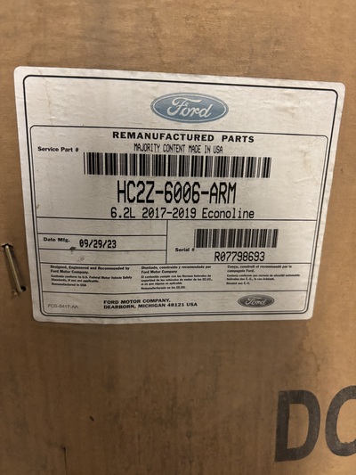 Ford #HC2Z-6006-ARM, 6.2L V8 Gasoline Engine, Remanufactured Long-Block, 300 HP, 2023 - Image 7