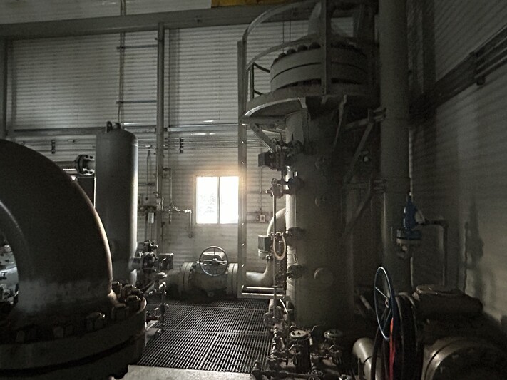 1,445 HP Enerflex / Ariel #JGT/4, Reciprocating Compressor Package, Waukesha L5794LT Driver, 3-Stage, Sweet - Image 7