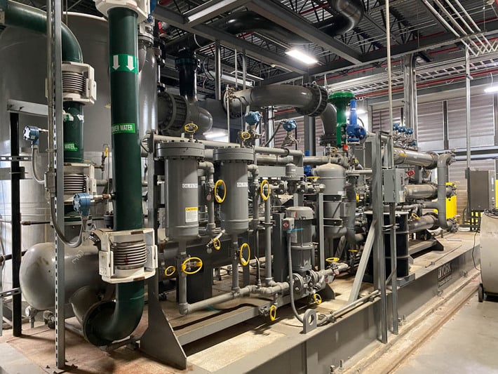 4,500 HP Frick #TDSH408S, Screw Compressor Package, LNG/High Stage, Teco Westinghouse Driver, 4,160 V., 700 - Image 1