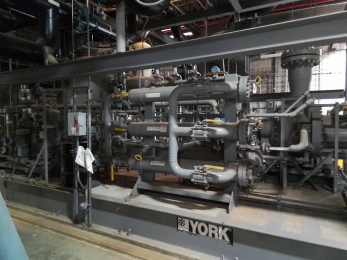 4,500 HP Frick #TDSH408S, Screw Compressor Package, LNG/High Stage, Teco Westinghouse Driver, 4,160 V., 700 - Image 2