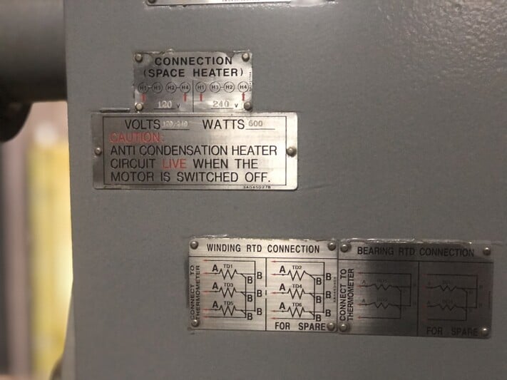 4,500 HP Frick #TDSH408S, Screw Compressor Package, LNG/High Stage, Teco Westinghouse Driver, 4,160 V., 700 - Image 8