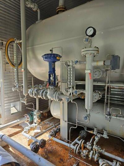72" x 20' Moss, Horizontal Separator, 2 Phase, 740 PSI, Sour, Internally Coated, 2004 - Image 7