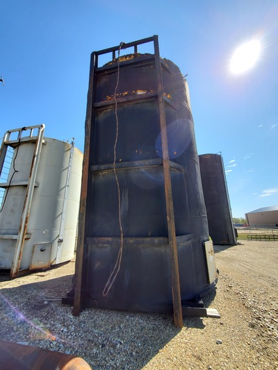 750 bbl Double Wall Coated Storage Tank, NUSCO, Devoe 253, API 12F Modified, 15' 6" x 24', Sour, 2001 - Image 1