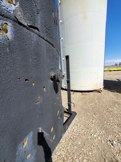 750 bbl Double Wall Coated Storage Tank, NUSCO, Devoe 253, API 12F Modified, 15' 6" x 24', Sour, 2001 - Image 6