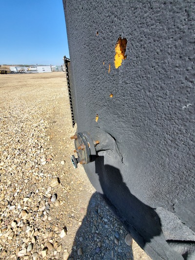 750 bbl Double Wall Coated Storage Tank, NUSCO, Devoe 253, API 12F Modified, 15' 6" x 24', Sour, 2001 - Image 7