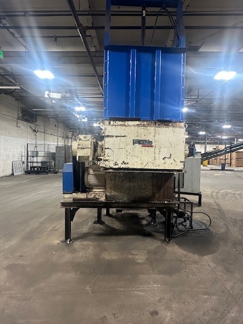 Vecoplan #RG52/100, Single Shaft Shredder, 52" Wide, 100 HP, w/In-Feed Conveyor - Image 6