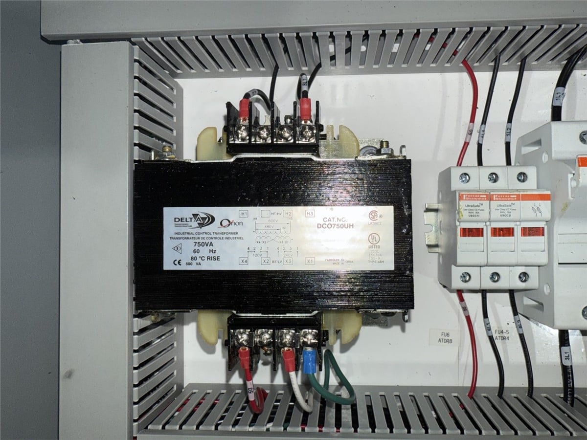 125 HP Starter Panel, Schneider LC1F185 Contactor, Start/Stop/E-Stop, 480V/125 HP, 575V/150 HP - Image 3