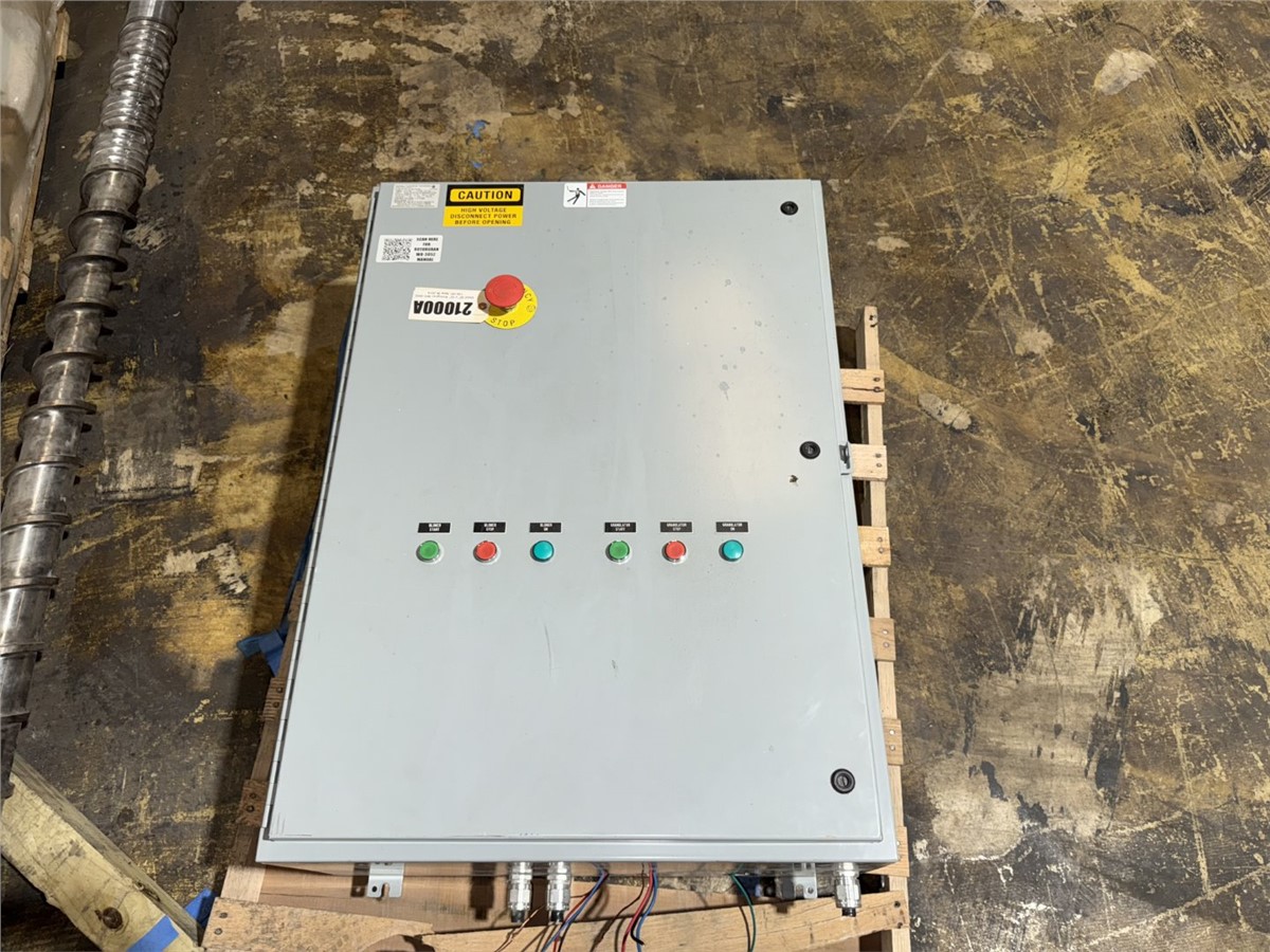 125 HP Starter Panel, Schneider LC1F185 Contactor, Start/Stop/E-Stop, 480V/125 HP, 575V/150 HP - Image 6