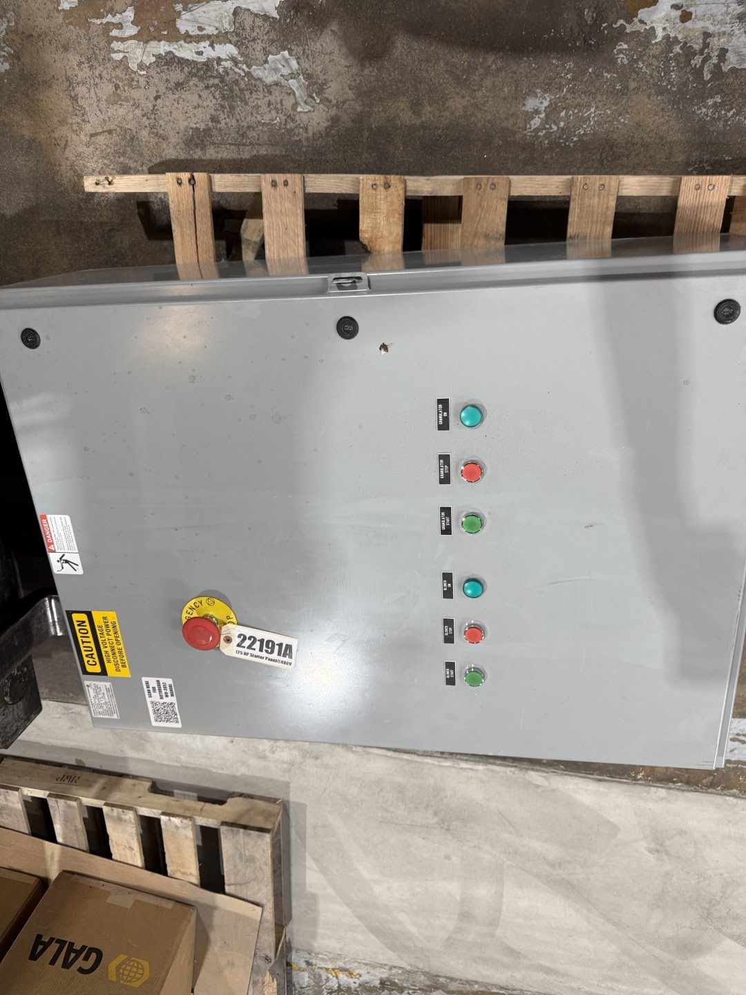 125 HP Starter Panel, Schneider LC1F185 Contactor, Start/Stop/E-Stop, 480V/125 HP, 575V/150 HP - Image 7
