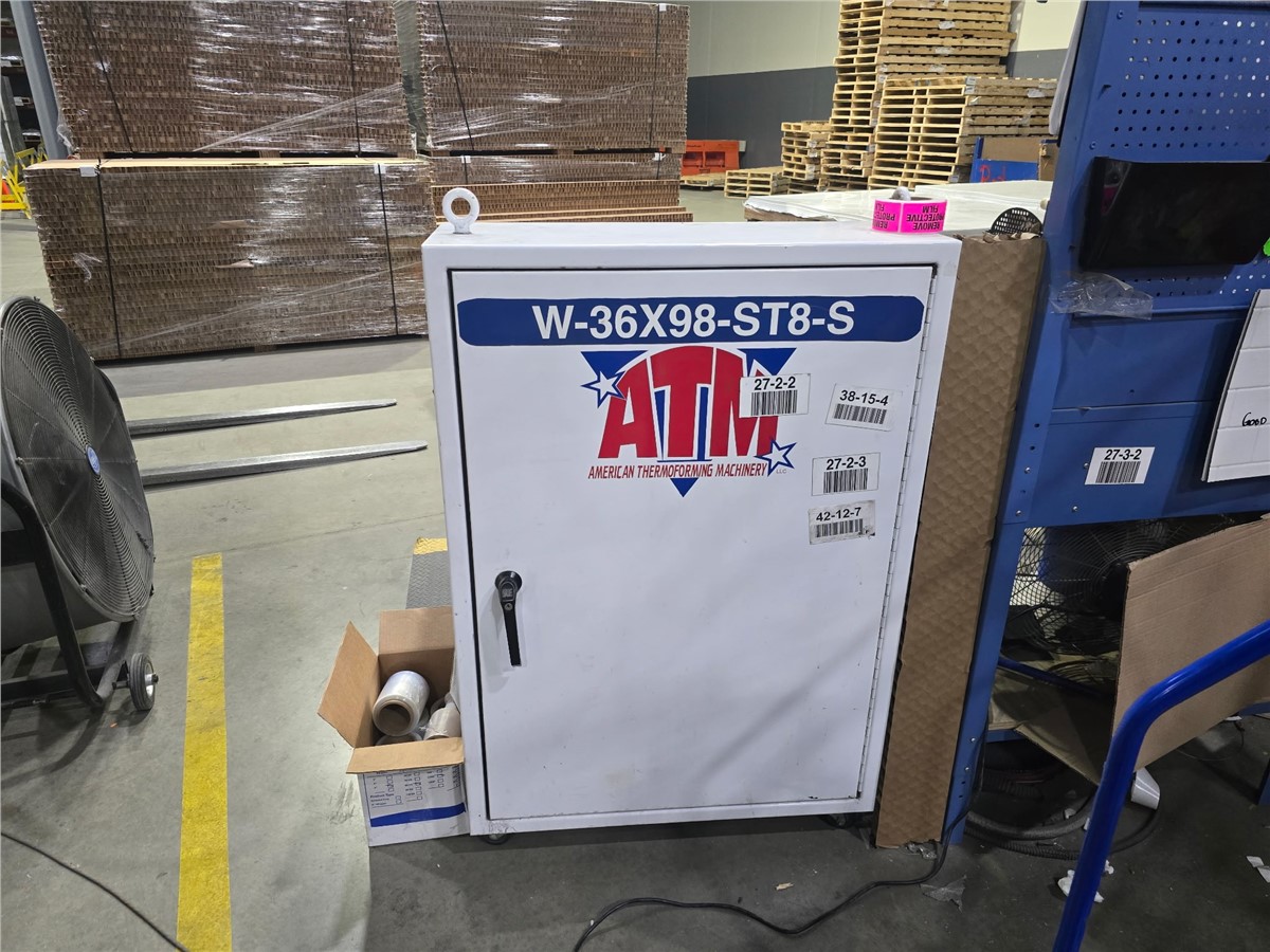 Maac, 3-Station Rotary Thermoforming Machine, 36" x 98", Currently Running, Release Nov 2026 - Image 3