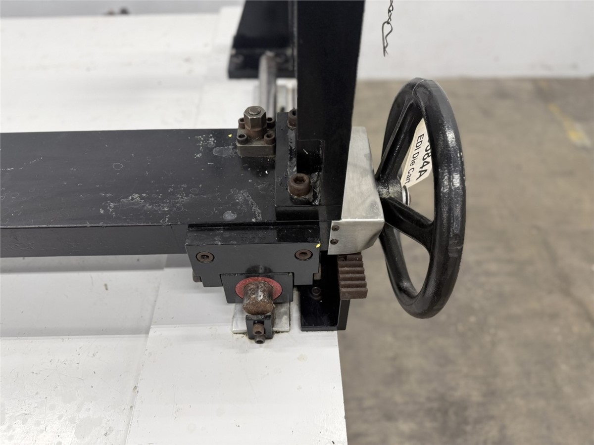 EDI, Die Cart, 72" Max Width Between Trunnions, Hand Operated Jack Screws for Splitting Die Halves - Image 7