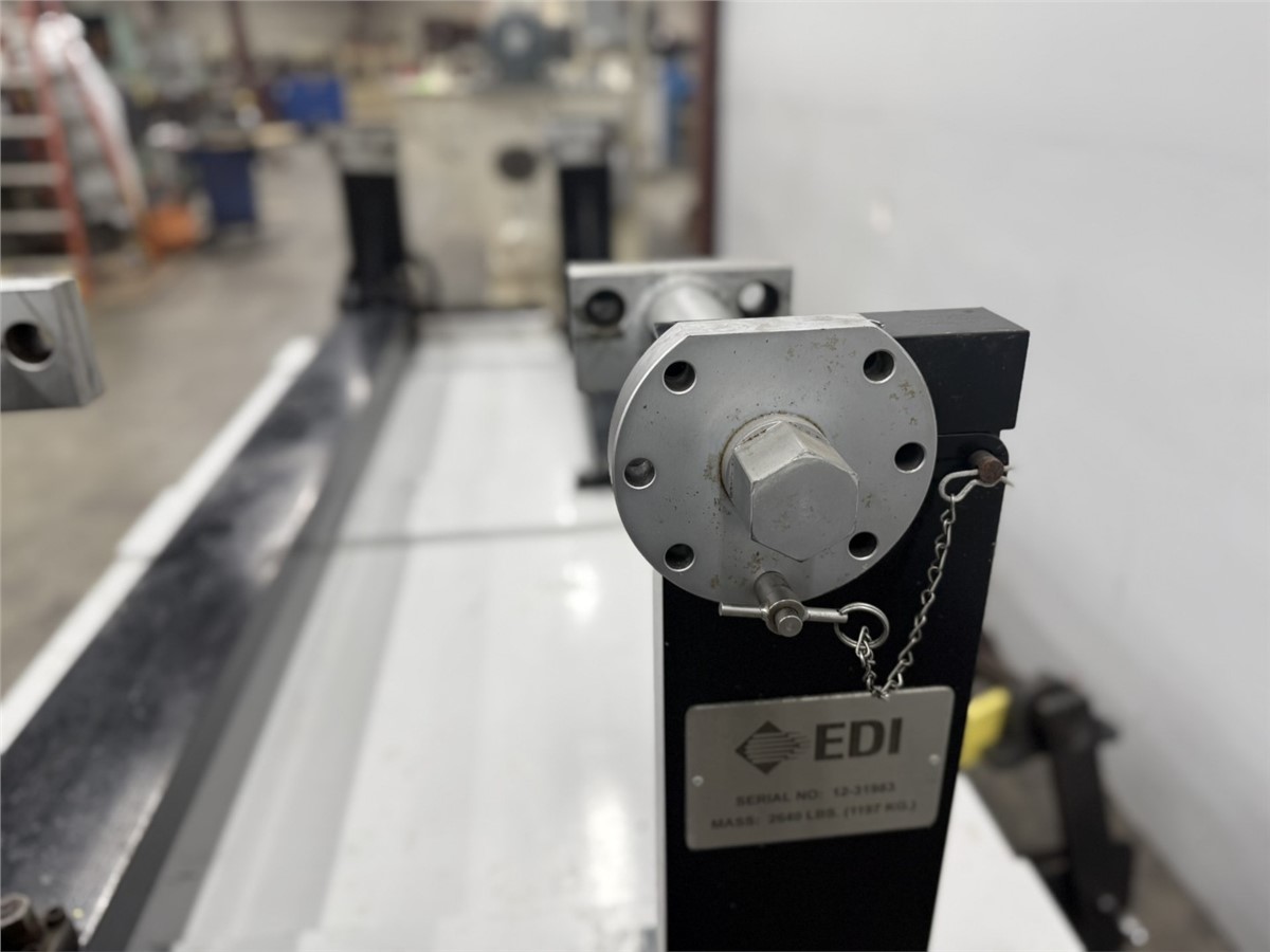 EDI, Die Cart, 72" Max Width Between Trunnions, Hand Operated Jack Screws for Splitting Die Halves - Image 10