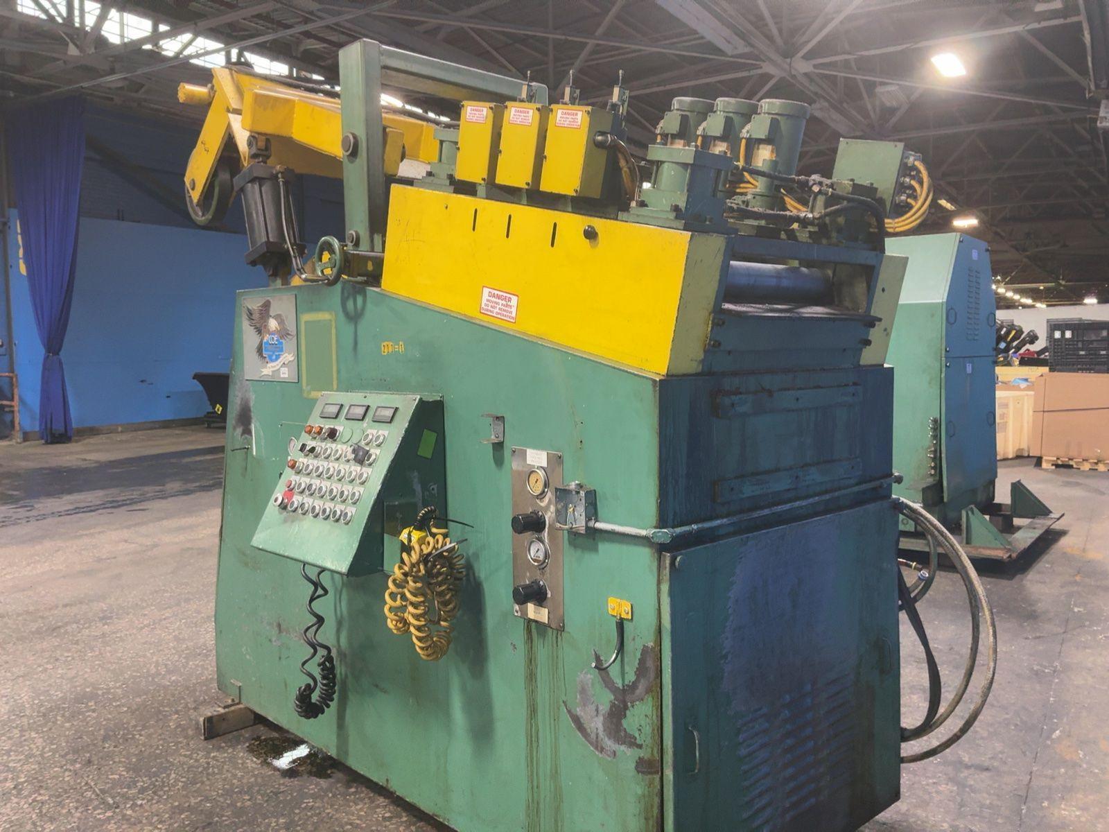 15,000 lb. Coe Press Equipment #CPPS-350-24 / CPR-PO-150-24, Coil Reel & Straightener, 24" Wide, .187" Thick - Image 1