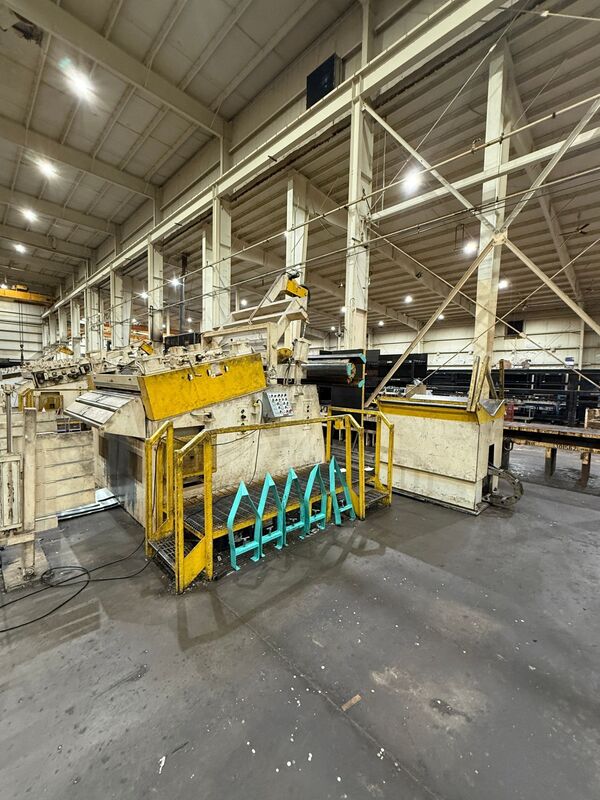 30,000 lb. Coe Press Equipment #CPR-PO-300-72 / CPPS-PO-500-72 / CPRF-872, complete servo feed line, 72" wide - Image 5