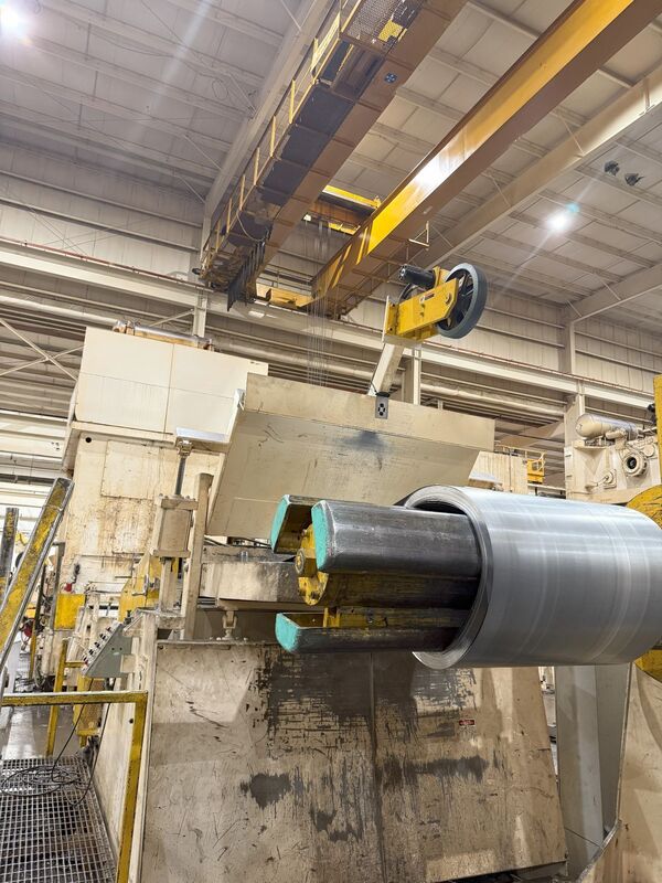30,000 lb. Coe Press Equipment #CPR-PO-300-72 / CPPS-PO-500-72 / CPRF-872, complete servo feed line, 72" wide - Image 9