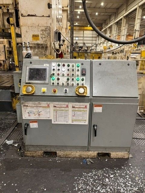 600 Ton, CCI #SE4-600-144-72, Straight Side Press, 144" x 72" bed, 14" stroke, 20-40 SPM, 1989 - Image 7