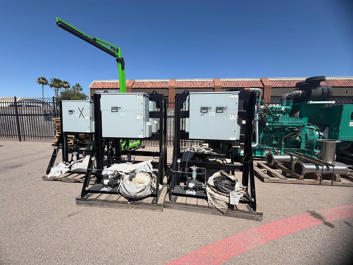 1000 KW Cummins #1000DQFAH, diesel generator, open skid mounted, 277/480 Volts, Tier 4 Final, 2022 (8 - Image 10