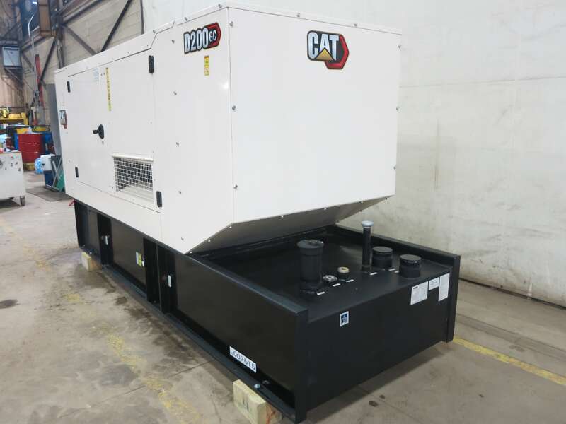 200 KW Caterpillar #C7.1, diesel generator set, 277/480V., 3-phase, 272 HP @ 1800 RPM, CAT C7.1 engine, EPA - Image 3
