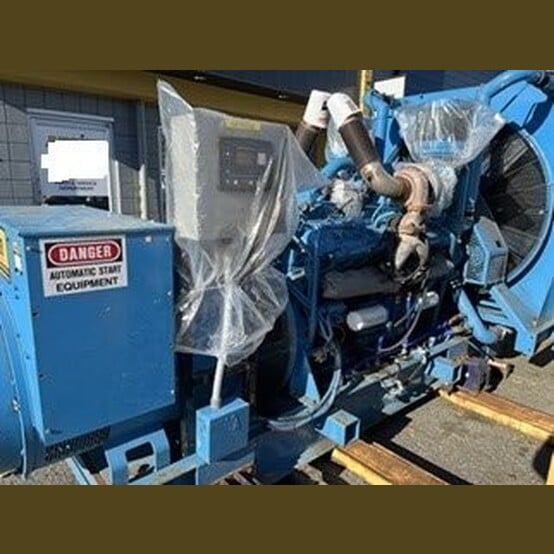 800 KW Detroit Diesel #16V92TA, diesel generator set, stationary/skid, weather enclosure, 822 hours, 1992 - Image 6