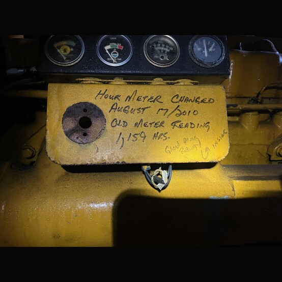 900 KW Caterpillar #398B, diesel generator set, open type, 1200 RPM, 277/480 Volts, 1,125 kVA, 60 Hz, 1,194 - Image 7