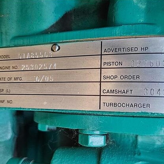 250 KW Cummins Onan #250GEBC, natural gas generator set, continuous duty, sound dampening, 1800 RPM, 480 - Image 9