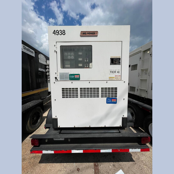 132 KW Multiquip #DCA150SSCU, portable diesel generator, standby, trailer mtd, sound attenuated, Cummins QSB7 - Image 4