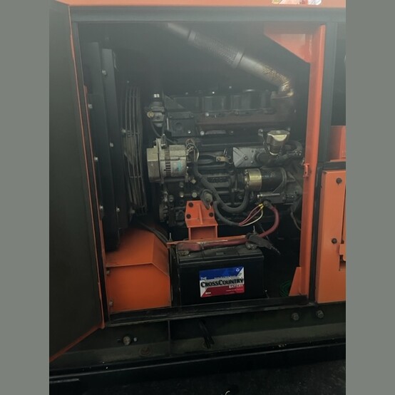 36 KW Multiquip Power WhisperWatt #DCA-45SSIUII, portable rental diesel generator, trailer mtd, 1,649 hours - Image 5