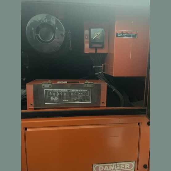 36 KW Multiquip Power WhisperWatt #DCA-45SSIUII, portable rental diesel generator, trailer mtd, 1,649 hours - Image 6