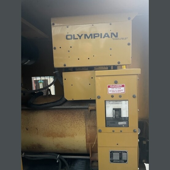 80 KW Caterpillar #95A04991-S, portable diesel generator, trailer mtd, 125 gal base tank, 316.5 hours - Image 5