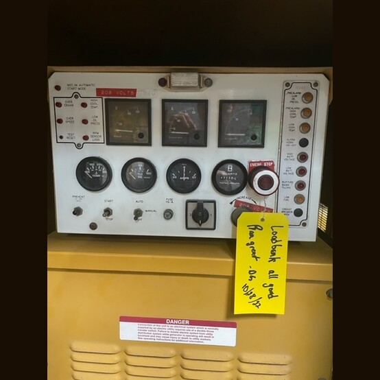 80 KW Caterpillar #95A04991-S, portable diesel generator, trailer mtd, 125 gal base tank, 316.5 hours - Image 9