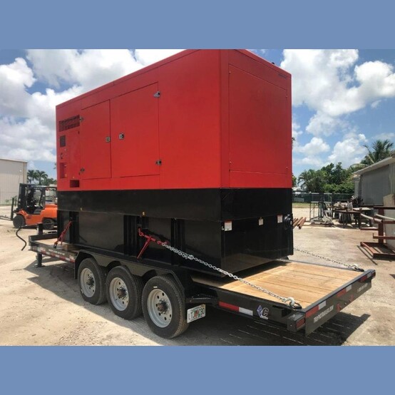 500 KW HiPower, diesel generator set, standby, sound attenuated, 920 gal base tank, Perkins 2800, Stamford - Image 3