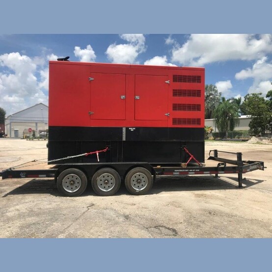 500 KW HiPower, diesel generator set, standby, sound attenuated, 920 gal base tank, Perkins 2800, Stamford - Image 4