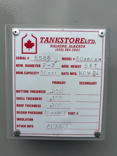 50 bbl Pop Tank - Image 2