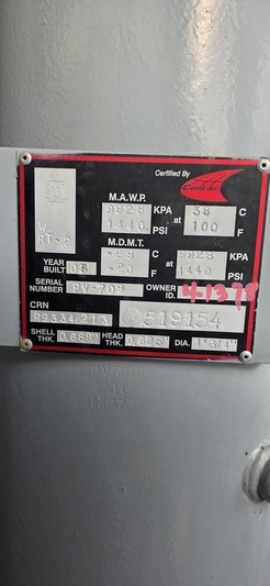16" Sweet Vertical Separator, 2-Phase, 1440 psi - Image 6