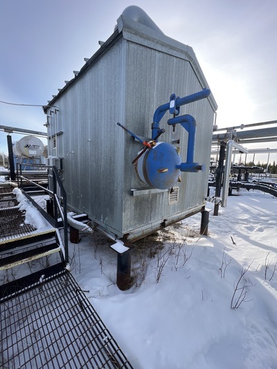 36" Sweet Vertical Inlet Separator, w/ Blowcase, 670 psi - Image 1