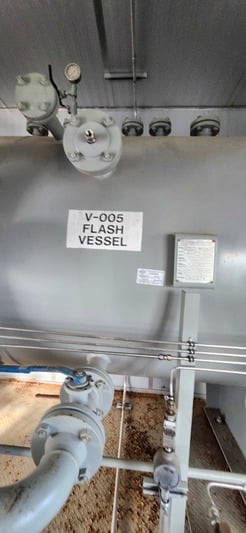 72" x 14' Industrial Fabrication Corp., Sweet Horizontal Flash Separator, 260 psi - Image 7