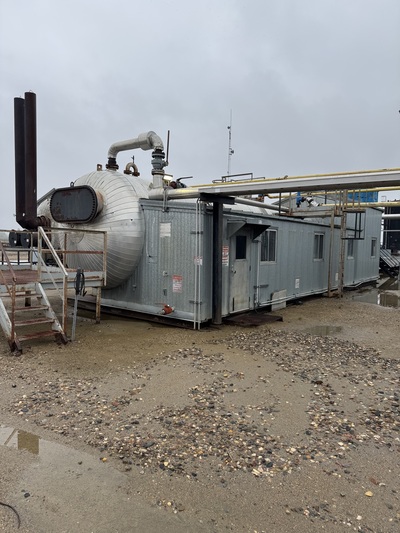 120" x 40' in plant Constructors, horizontal FWKO, 75 psi, 121&deg;F, 1991 - Image 1