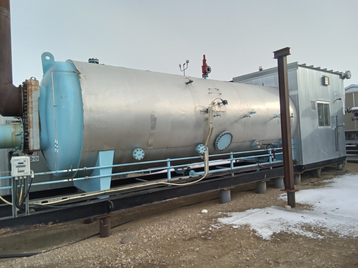 96" x 25' Horizontal Heater Treater, 50 psi - Image 6