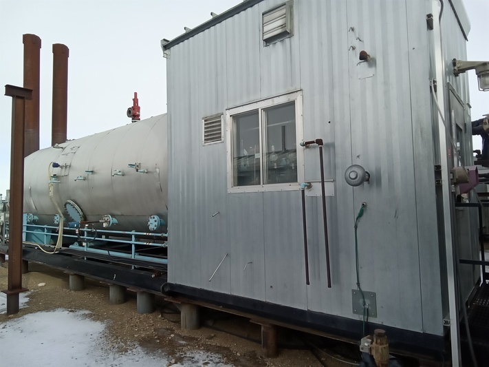 96" x 25' Horizontal Heater Treater, 50 psi - Image 7